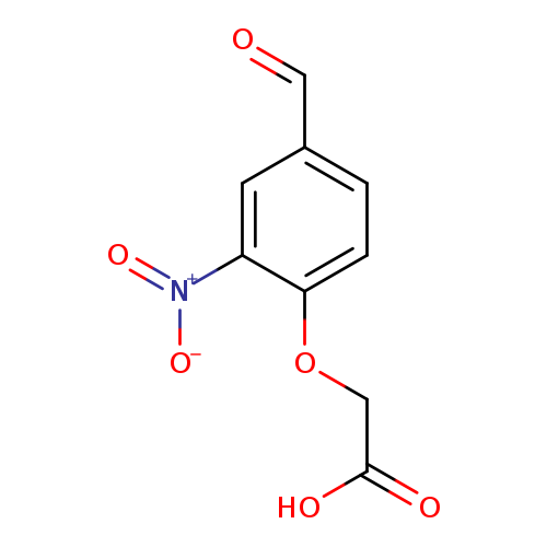 2-(4-formyl-2-nitrophenoxy)acetic acid