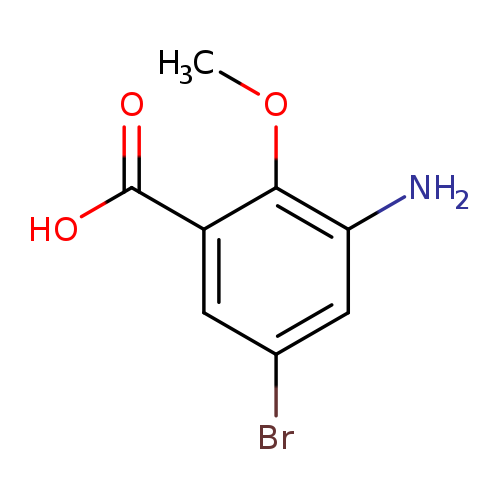 3-Amino-5-bromo-2-methoxybenzoic acid