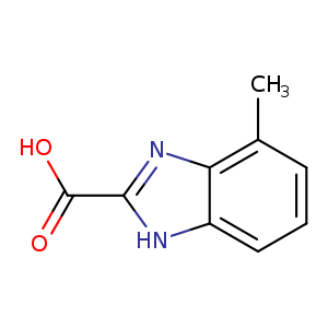 1H-Benzimidazole-2-carboxylicacid,4-methyl-(9CI)