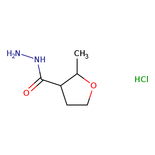 2-methyloxolane-3-carbohydrazide hydrochloride