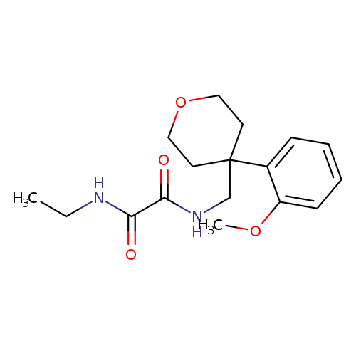 N-ethyl-N'-{[4-(2-methoxyphenyl)oxan-4-yl]methyl}ethanediamide