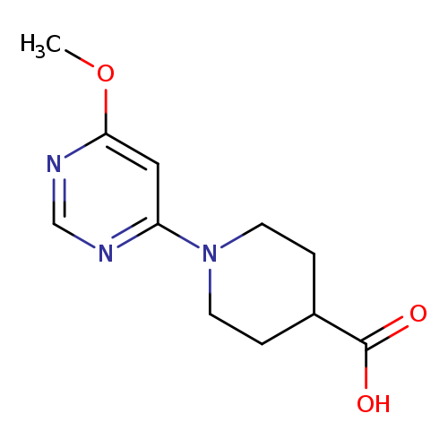 1-(6-Methoxy-pyrimidin-4-yl)-piperidine-4-carboxylic acid