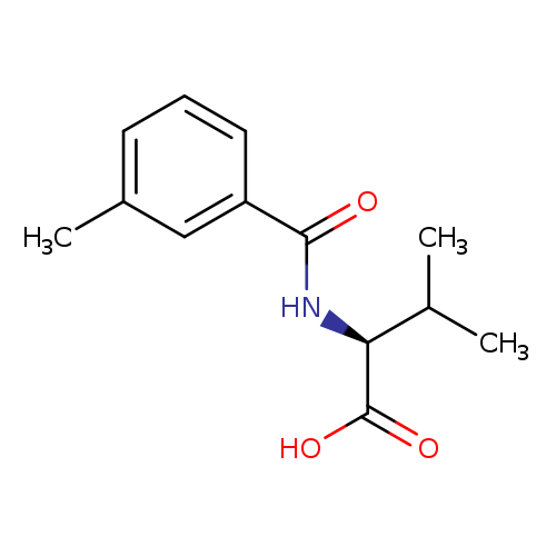 (2S)-3-methyl-2-[(3-methylphenyl)formamido]butanoic acid