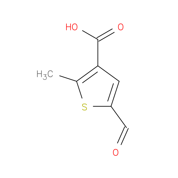 5-Formyl-2-methyl-3-thiophenecarboxylic acid
