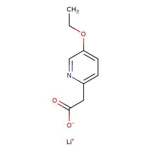lithium(1+) ion 2-(5-ethoxypyridin-2-yl)acetate