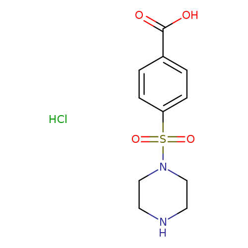 4-(Piperazin-1-ylsulfonyl)benzoic acid hydrochloride