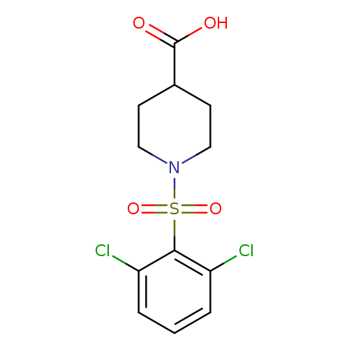 1-(2,6-dichlorobenzenesulfonyl)piperidine-4-carboxylic acid