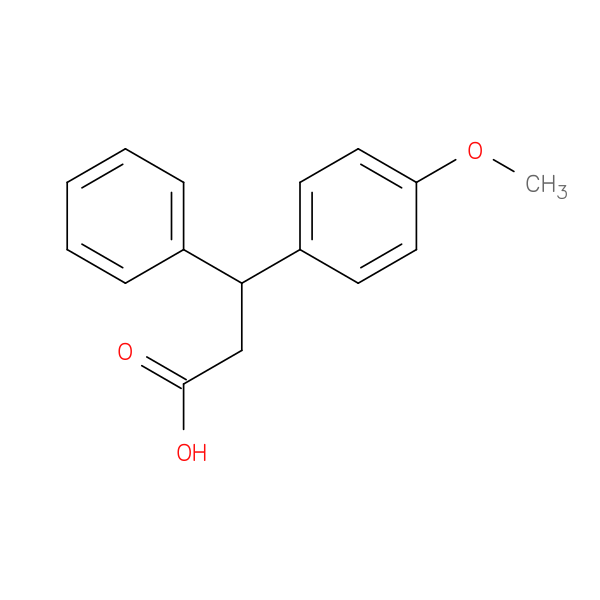 3-(4-Methoxyphenyl)-3-phenylpropanoic acid