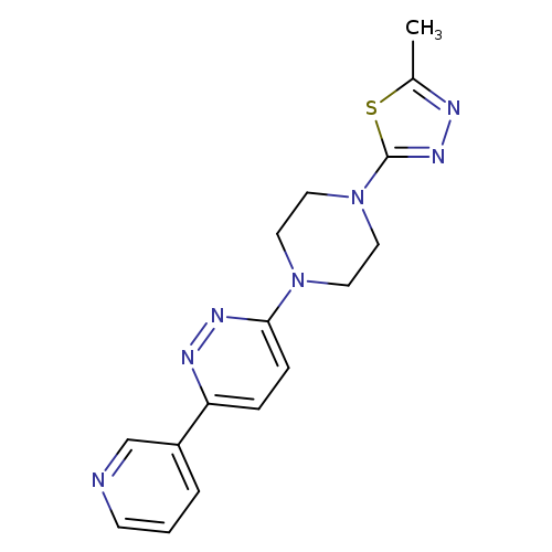 3-[4-(5-methyl-1,3,4-thiadiazol-2-yl)piperazin-1-yl]-6-(pyridin-3-yl)pyridazine