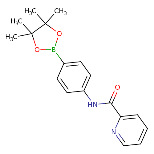 N-[4-(4,4,5,5-tetramethyl-1,3,2-dioxaborolan-2-yl)phenyl]pyridine-2-carboxamide