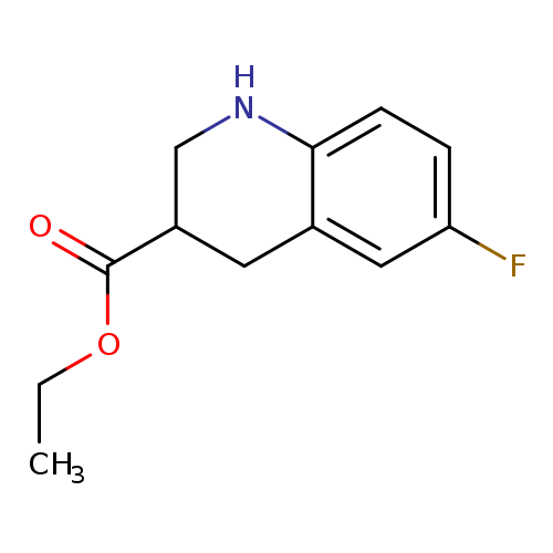 Ethyl 6-fluoro-1,2,3,4-tetrahydroquinoline-3-carboxylate