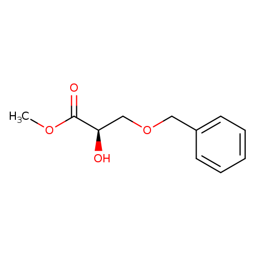 Propanoic acid, 2-hydroxy-3-(phenylmethoxy)-, methyl ester, (2R)-