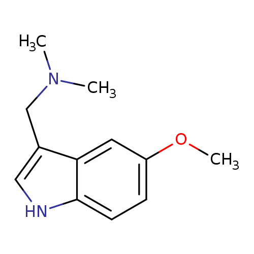 1H-Indole-3-methanamine, 5-methoxy-N,N-dimethyl-