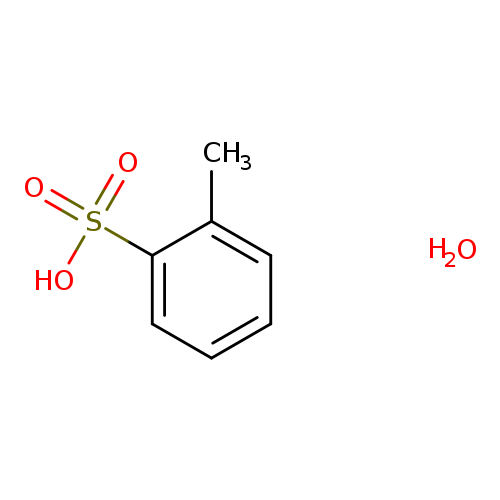 Benzenesulfonic acid, 2-methyl-, hydrate (1:1)
