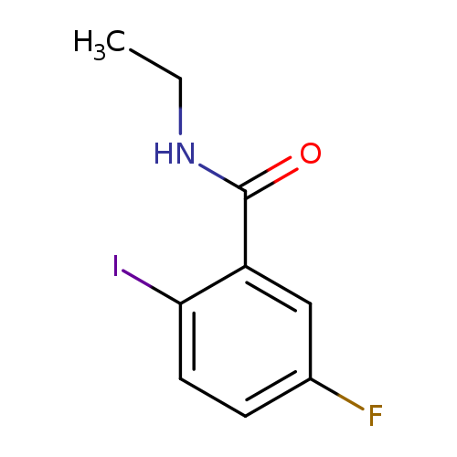 N-ethyl-5-fluoro-2-iodobenzamide