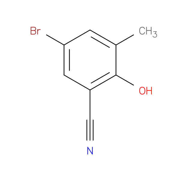 5-Bromo-2-hydroxy-3-methylbenzonitrile