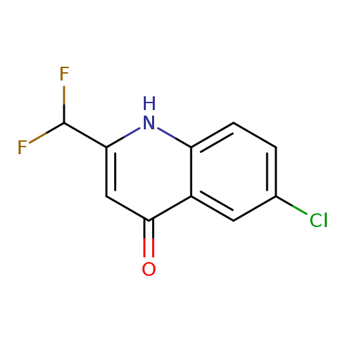 6-chloro-2-(difluoromethyl)-1,4-dihydroquinolin-4-one