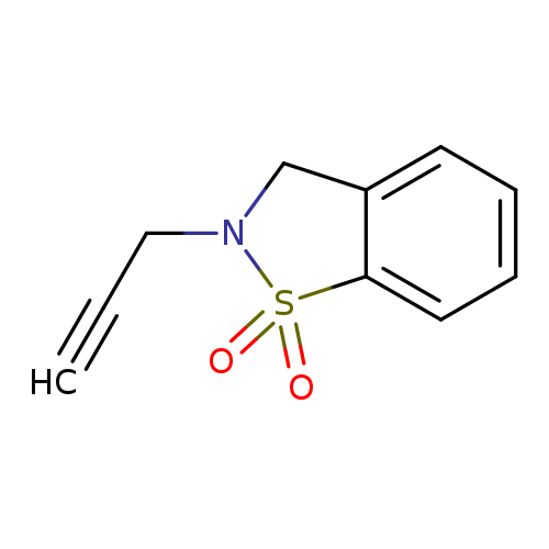 1,2-Benzisothiazole,2,3-dihydro-2-(2-propyn-1-yl)-,1,1-dioxide