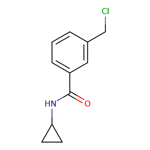 3-(chloromethyl)-N-cyclopropylbenzamide