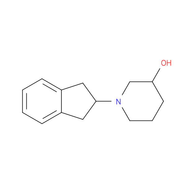 1-(2,3-dihydro-1h-inden-2-yl)piperidin-3-ol