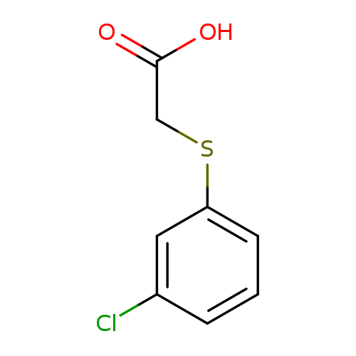 2-[(3-chlorophenyl)sulfanyl]acetic acid