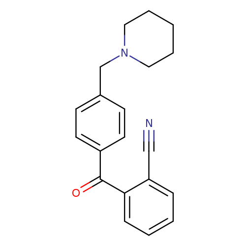 2-Cyano-4'-piperidinomethyl benzophenone