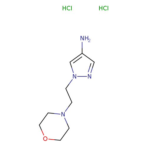 1-(2-Morpholin-4-yl-ethyl)-1H-pyrazol-4-ylamine dihydrochloride