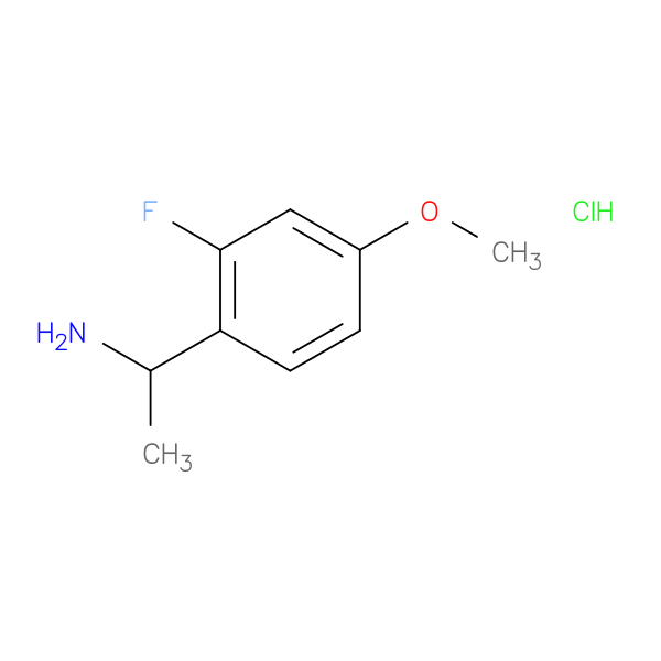 1-(2-Fluoro-4-methoxyphenyl)ethanamine hydrochloride