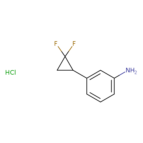 3-(2,2-difluorocyclopropyl)aniline hydrochloride