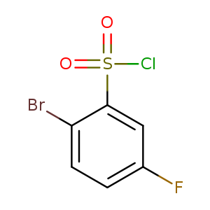 2-broMo-5-fluorobenzene-1-sulfonyl chloride