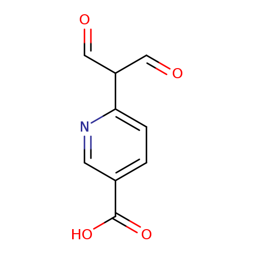 6-(1,3-Dioxopropan-2-yl)nicotinic acid