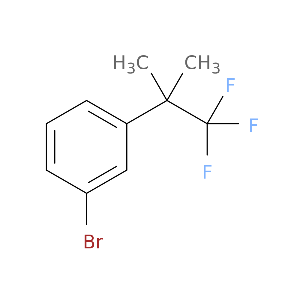 1-bromo-3-(1,1,1-trifluoro-2-methylpropan-2-yl)benzene