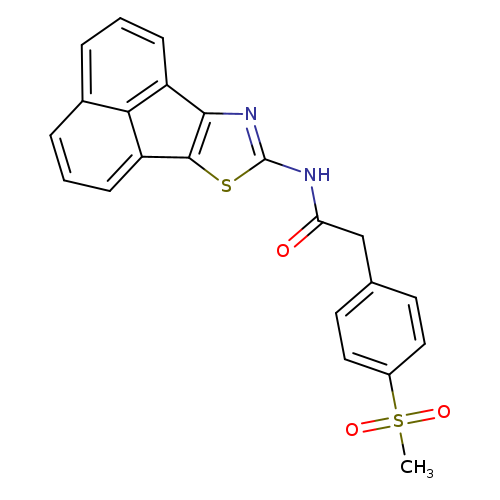 2-(4-methanesulfonylphenyl)-N-{11-thia-13-azatetracyclo[7.5.1.0^{5,15}.0^{10,14}]pentadeca-1,3,5(15),6,8,10(14),12-heptaen-12-yl}acetamide