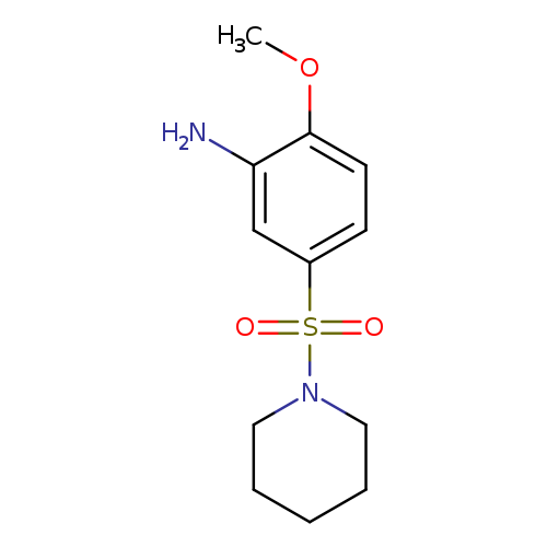2-methoxy-5-(piperidine-1-sulfonyl)aniline