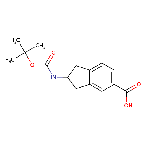 2-{[(tert-butoxy)carbonyl]amino}-2,3-dihydro-1H-indene-5-carboxylic acid