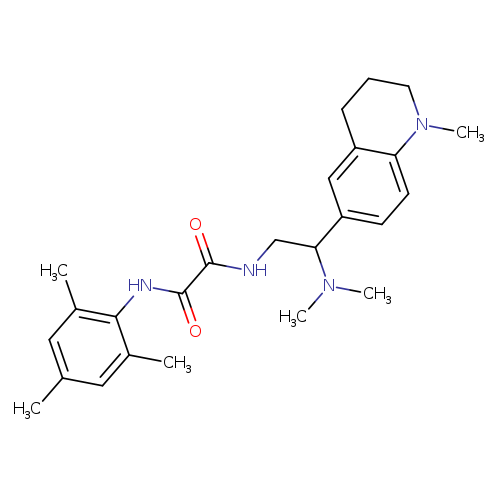 N'-[2-(dimethylamino)-2-(1-methyl-1,2,3,4-tetrahydroquinolin-6-yl)ethyl]-N-(2,4,6-trimethylphenyl)ethanediamide