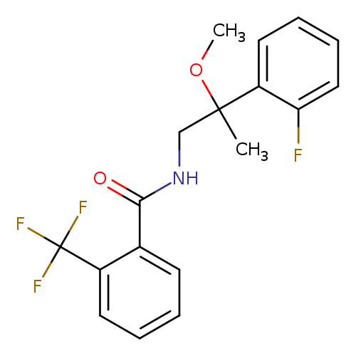 N-[2-(2-fluorophenyl)-2-methoxypropyl]-2-(trifluoromethyl)benzamide
