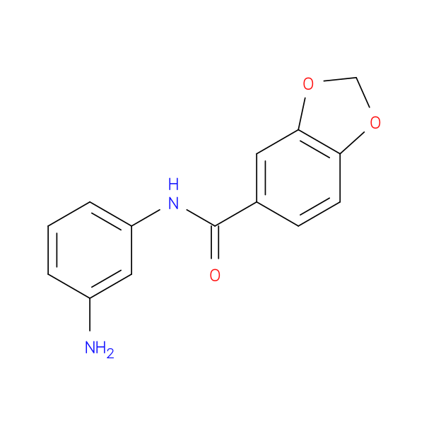 N-(3-aminophenyl)-1,3-dioxaindane-5-carboxamide