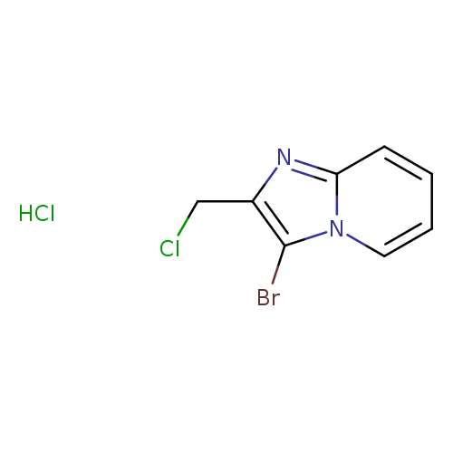 3-bromo-2-(chloromethyl)imidazo[1,2-a]pyridine hydrochloride