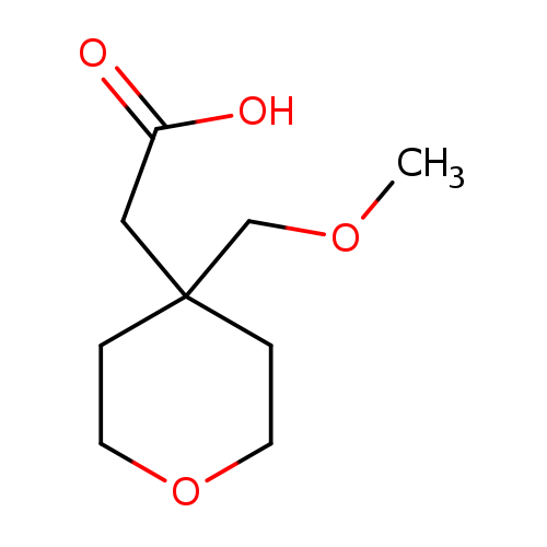 2-[4-(methoxymethyl)oxan-4-yl]acetic acid