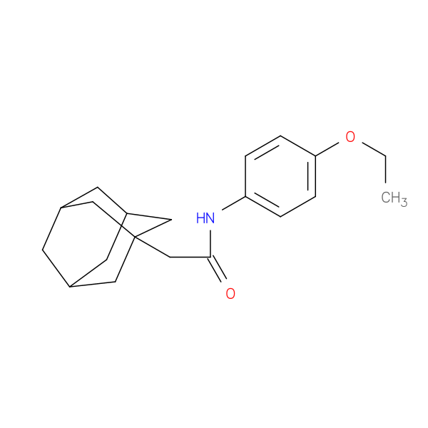 Tricyclo[3.3.1.13,7]decane-1-acetamide, N-(4-ethoxyphenyl)-