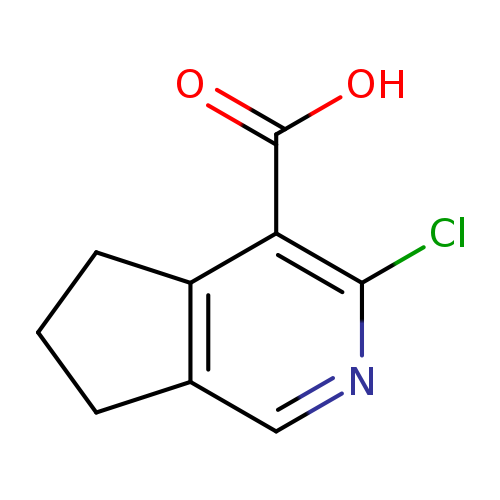 3-chloro-5H,6H,7H-cyclopenta[c]pyridine-4-carboxylic acid