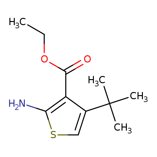 Ethyl 2-amino-4-tert-butylthiophene-3-carboxylate