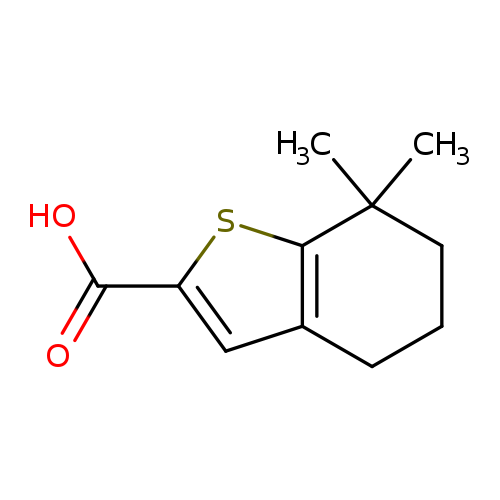 7,7-dimethyl-4,5,6,7-tetrahydro-1-benzothiophene-2-carboxylicacid