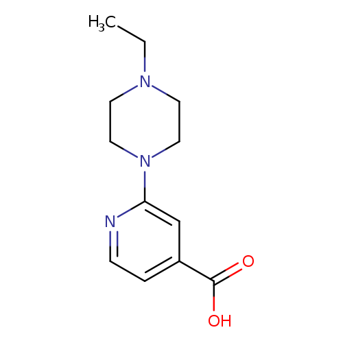 2-(4-Ethylpiperazino)isonicotinic acid