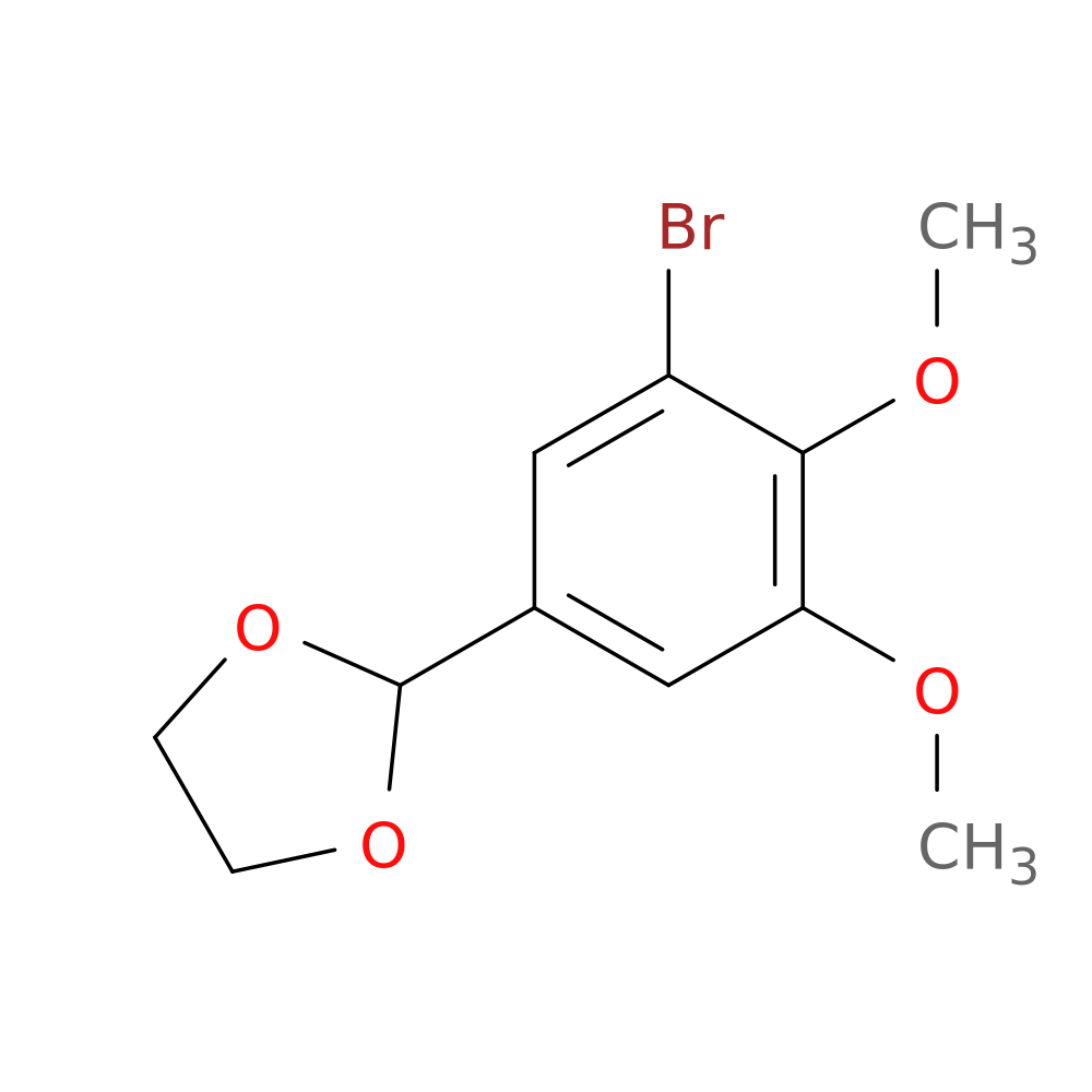 1,3-Dioxolane, 2-(3-bromo-4,5-dimethoxyphenyl)-
