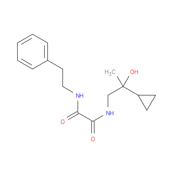 N-(2-cyclopropyl-2-hydroxypropyl)-N'-(2-phenylethyl)ethanediamide