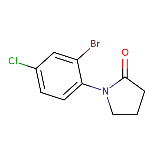 1-(2-Bromo-4-chlorophenyl)pyrrolidin-2-one