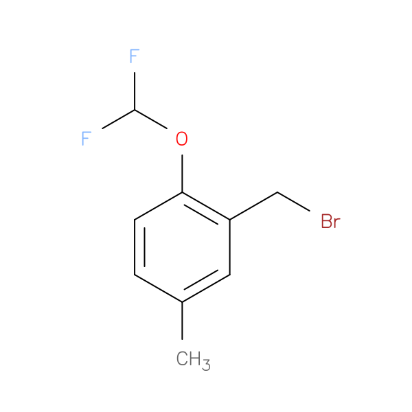 2-(Bromomethyl)-1-(difluoromethoxy)-4-methylbenzene