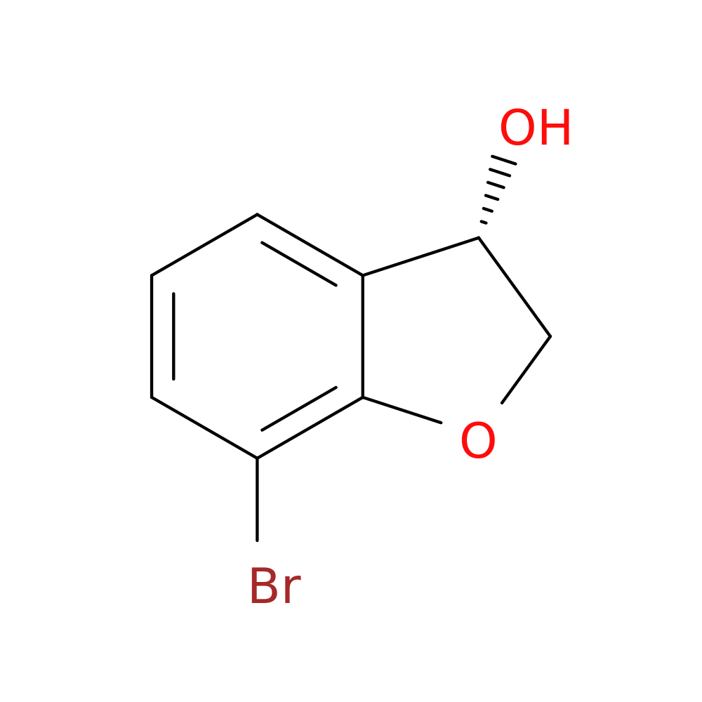 (3S)-7-BROMO-2,3-DIHYDRO-1-BENZOFURAN-3-OL